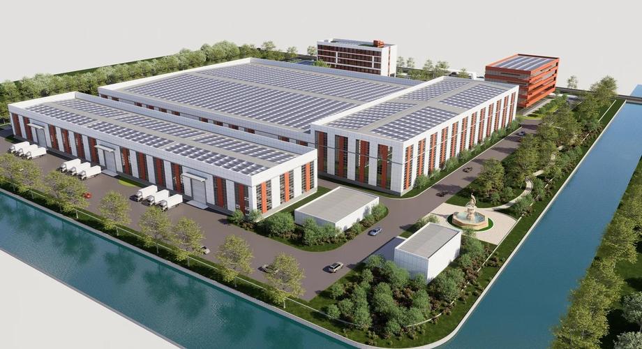 工厂企业办公楼外观效果设计与建设工程设计的融合创新